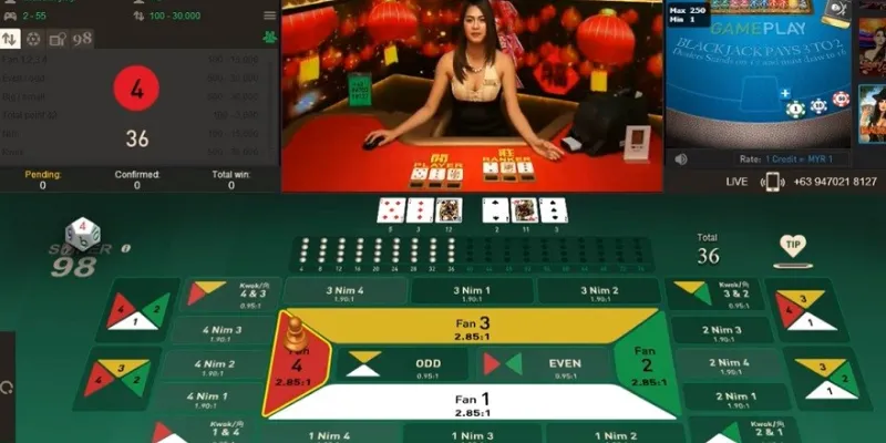Cách chơi Fantan 789Bet – Bí quyết chọn cửa đặt dễ trúng nhất 3 Các lựa chọn cược thông dụng trong game Fantan